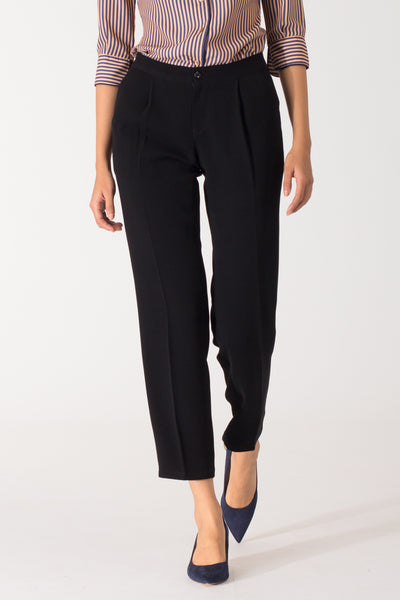Madison High Waist Pintuck Trouser Pants – ASTR The Label